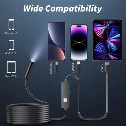 Endoscope Camera with Light